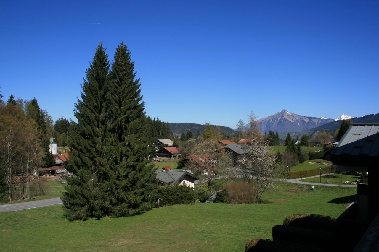 Vue depuis le balcon à droite